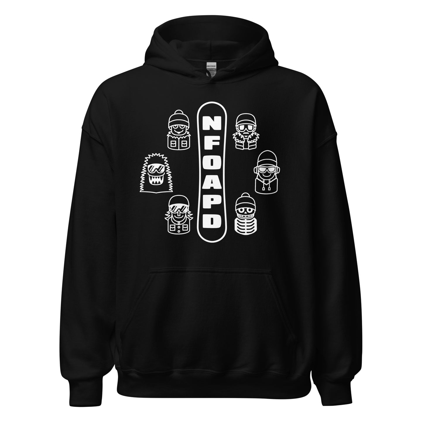 NFOAPD: No Friends On A Powder Day Hoodie