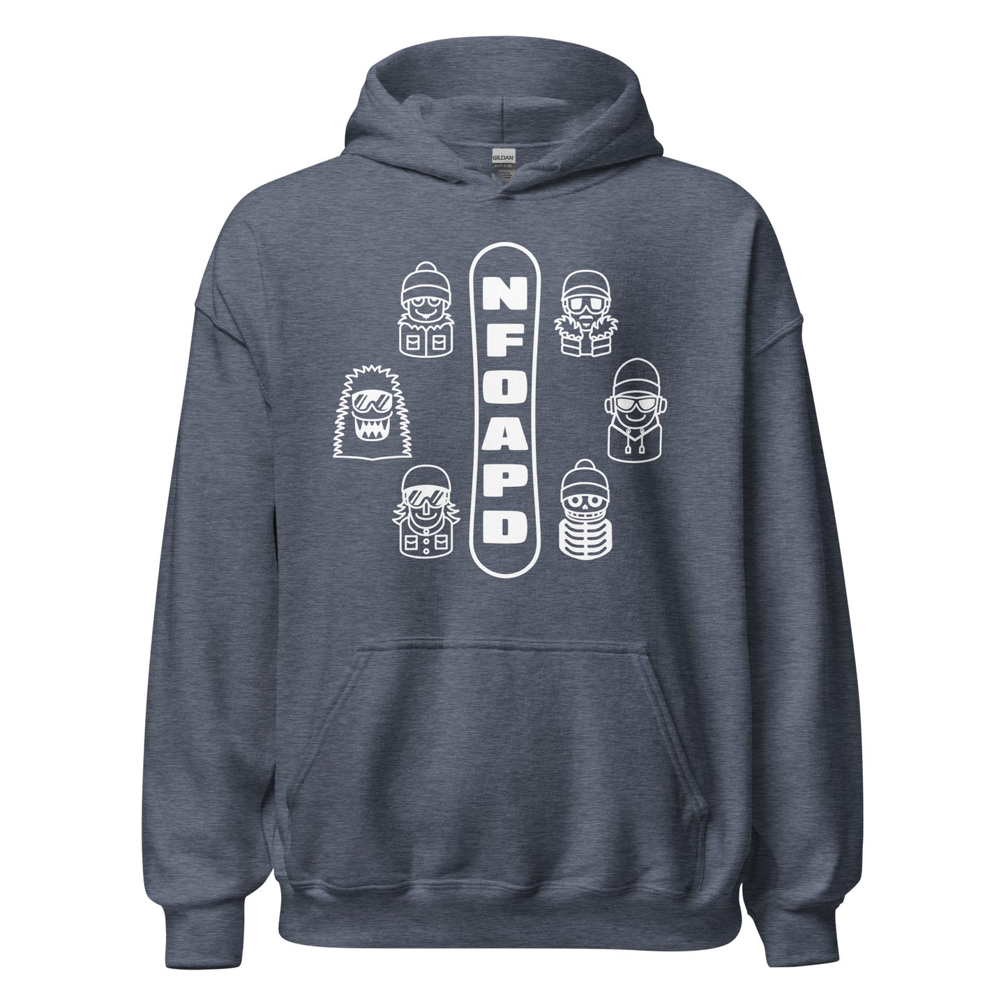 NFOAPD: No Friends On A Powder Day Hoodie