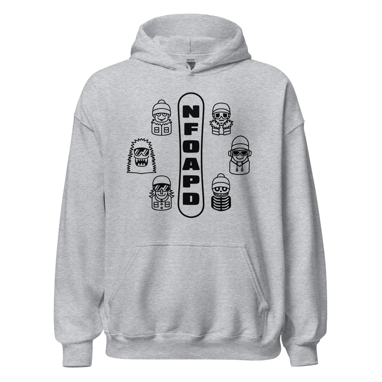 NFOAPD: No Friends On A Powder Day Hoodie